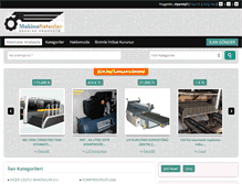 Tablet Screenshot of makinasatanlar.com